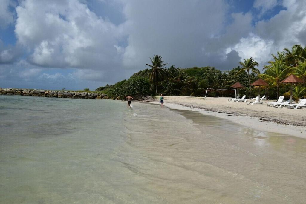 Studio Village Vacances,Vue Mer, Plage A 30M ,Wifi A Sainte Anne Exterior foto