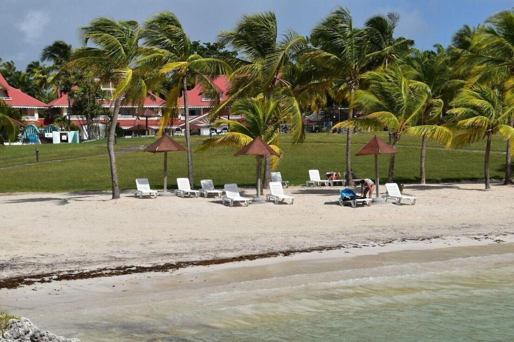 Studio Village Vacances,Vue Mer, Plage A 30M ,Wifi A Sainte Anne Exterior foto
