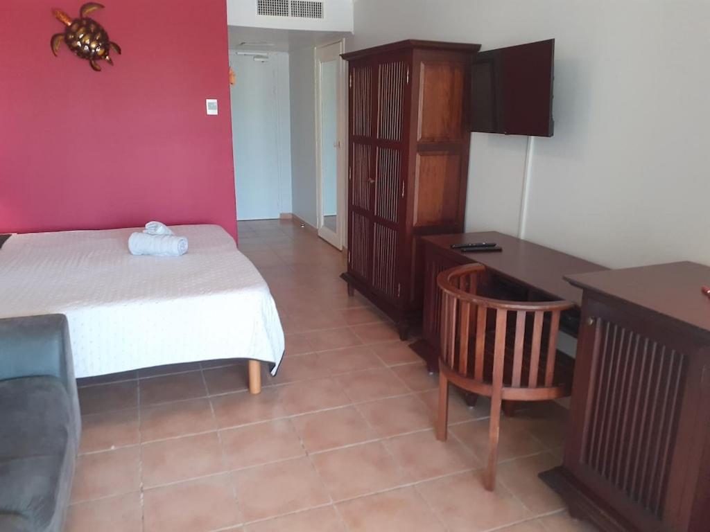 Studio Village Vacances,Vue Mer, Plage A 30M ,Wifi A Sainte Anne Exterior foto