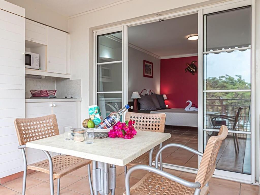 Studio Village Vacances,Vue Mer, Plage A 30M ,Wifi A Sainte Anne Exterior foto